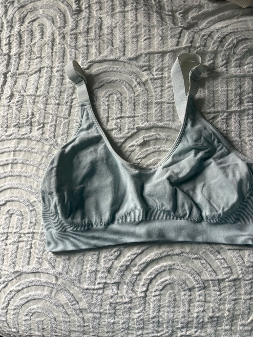 Light Blue Seamless Bra - Women Intimates & Sleepwear